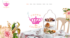 Desktop Screenshot of crownandcrumpet.com